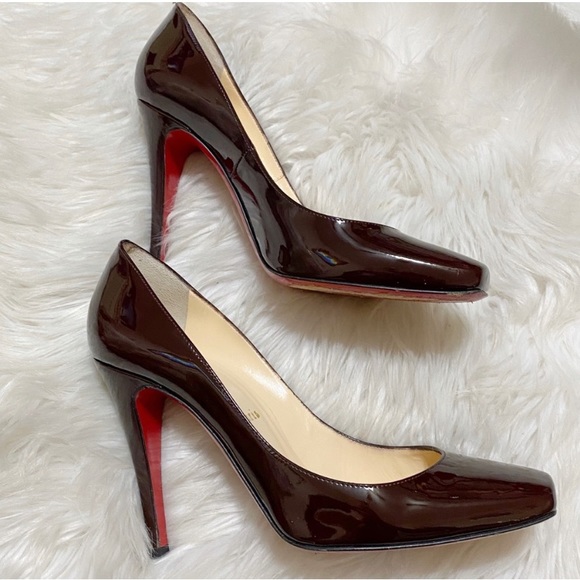Christian Louboutin Shoes - Christian Louboutin Particule 100 Patent Pumps